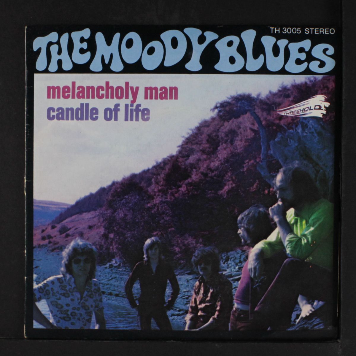 melancholy man / candle of life by MOODY BLUES