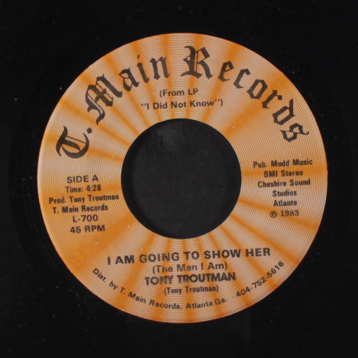 i am going to show her (the man i am) by TONY TROUTMAN