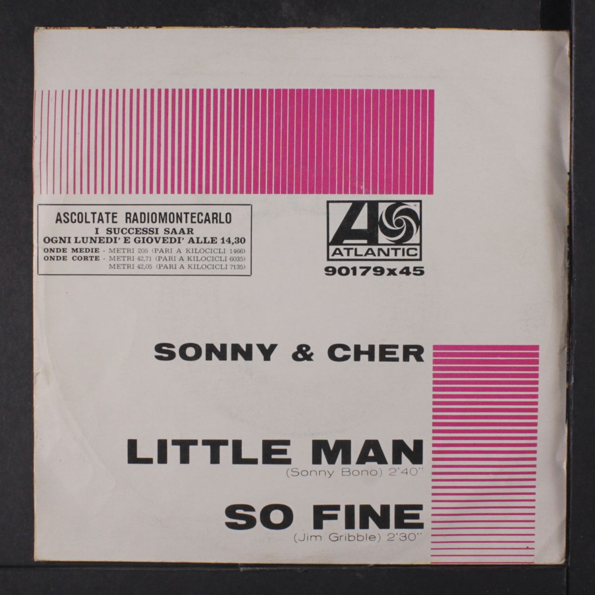 little man / so fine by SONNY & CHER