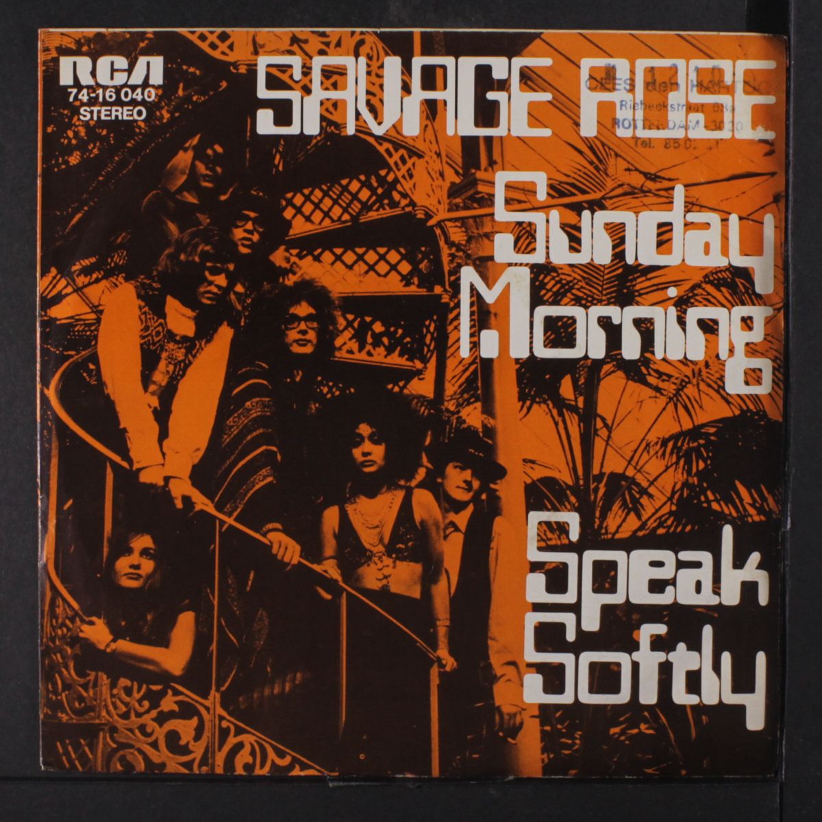 speak softly / sunday morning by SAVAGE ROSE