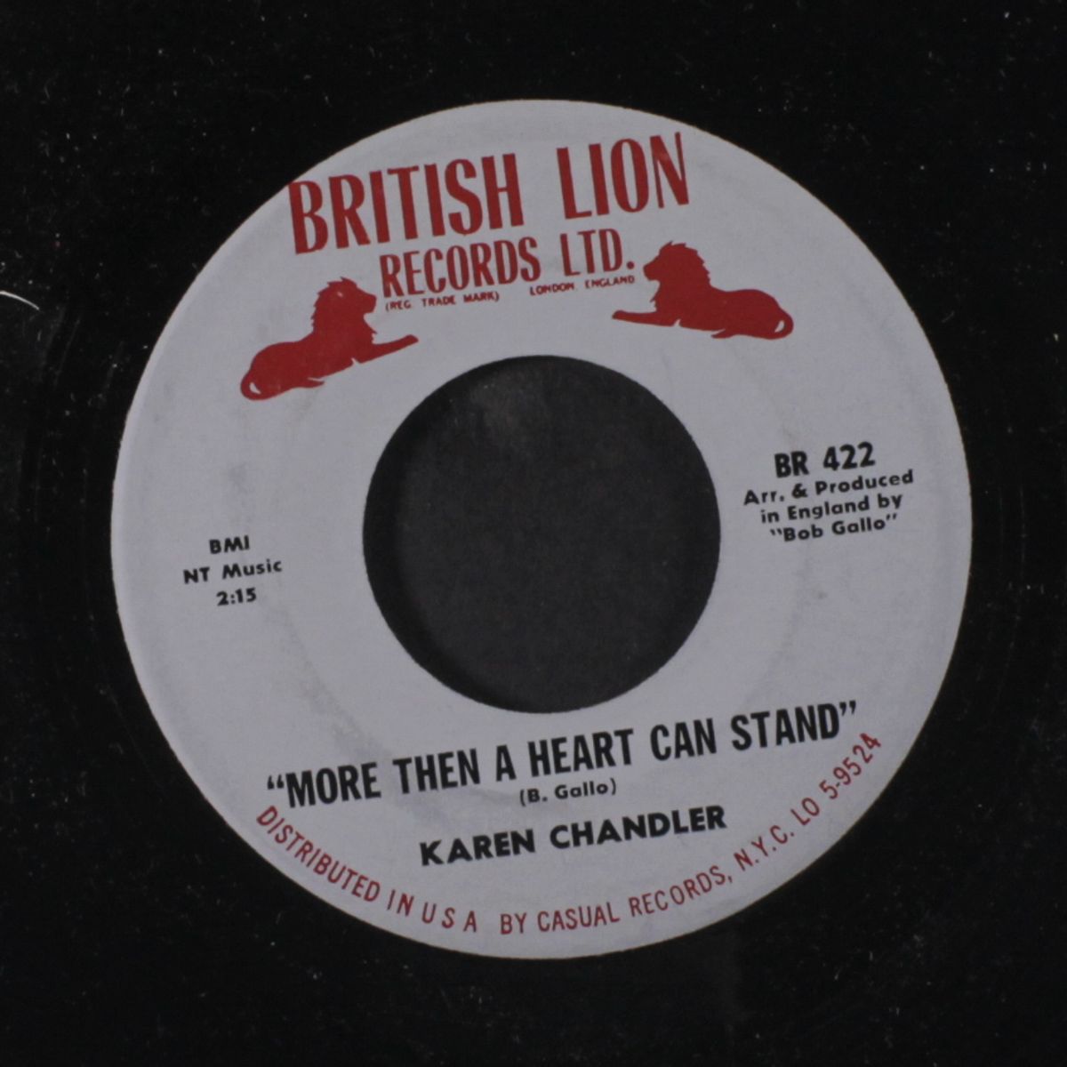 more then a heart can stand / it was only yesterday by KAREN CHANDLER