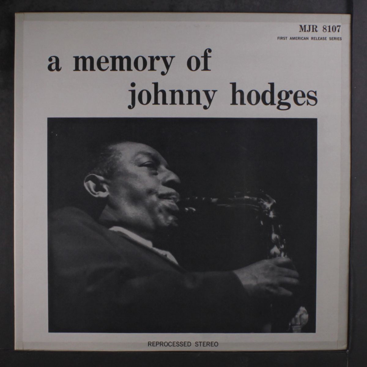 a memory of by JOHNNY HODGES