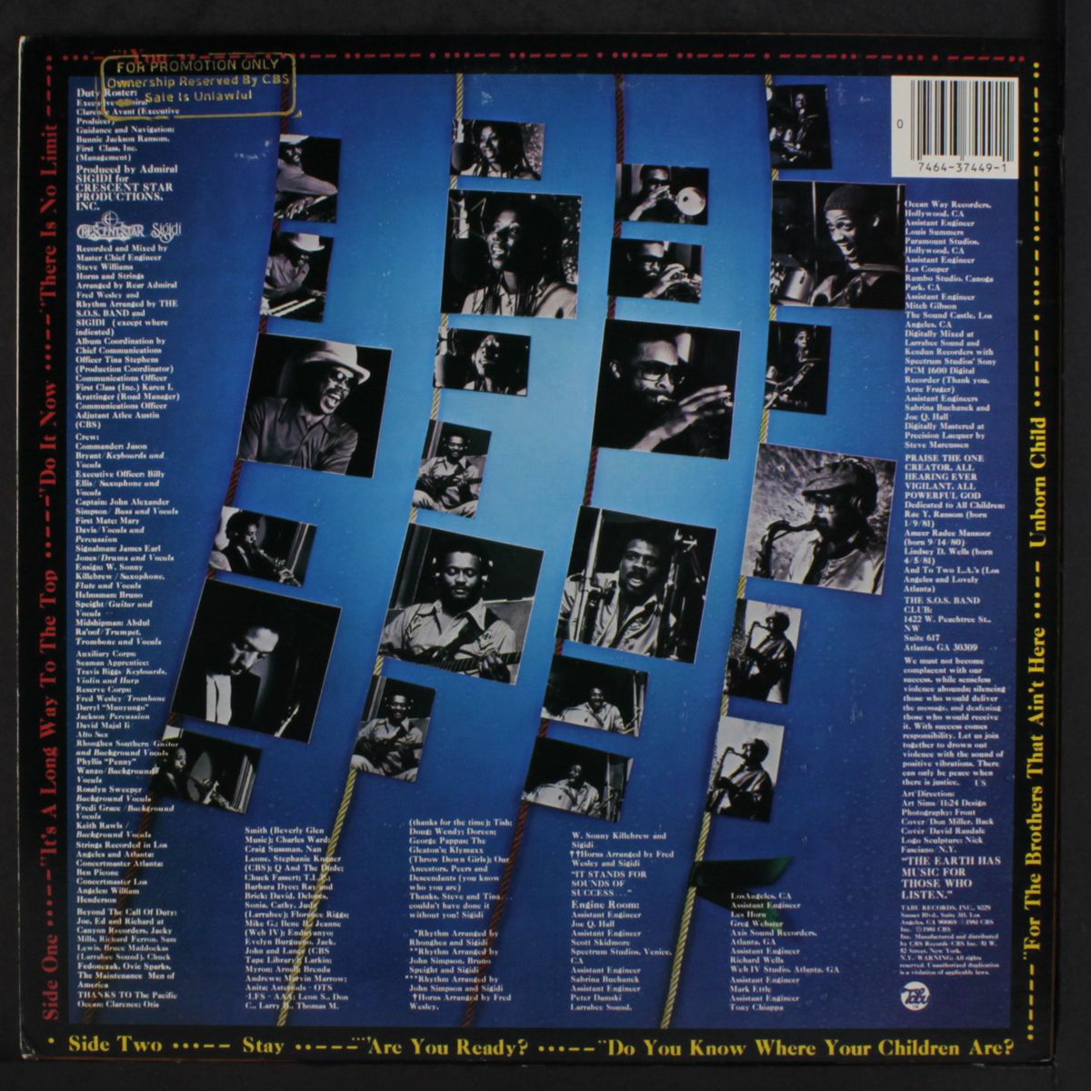 too by S.O.S. BAND