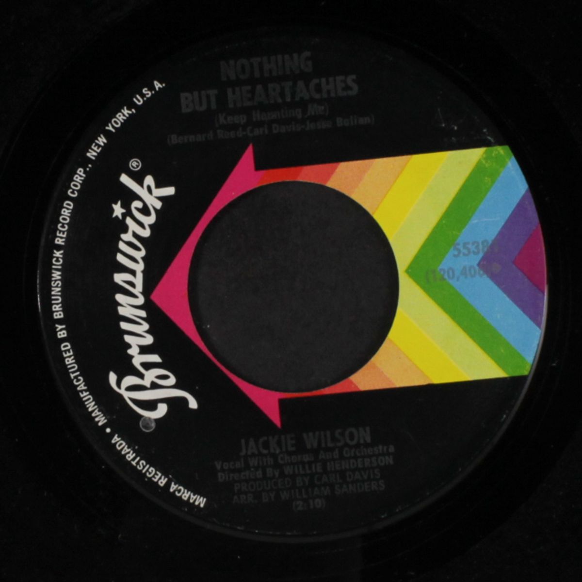 i get the sweetest feeling / nothing but heartaches by JACKIE WILSON