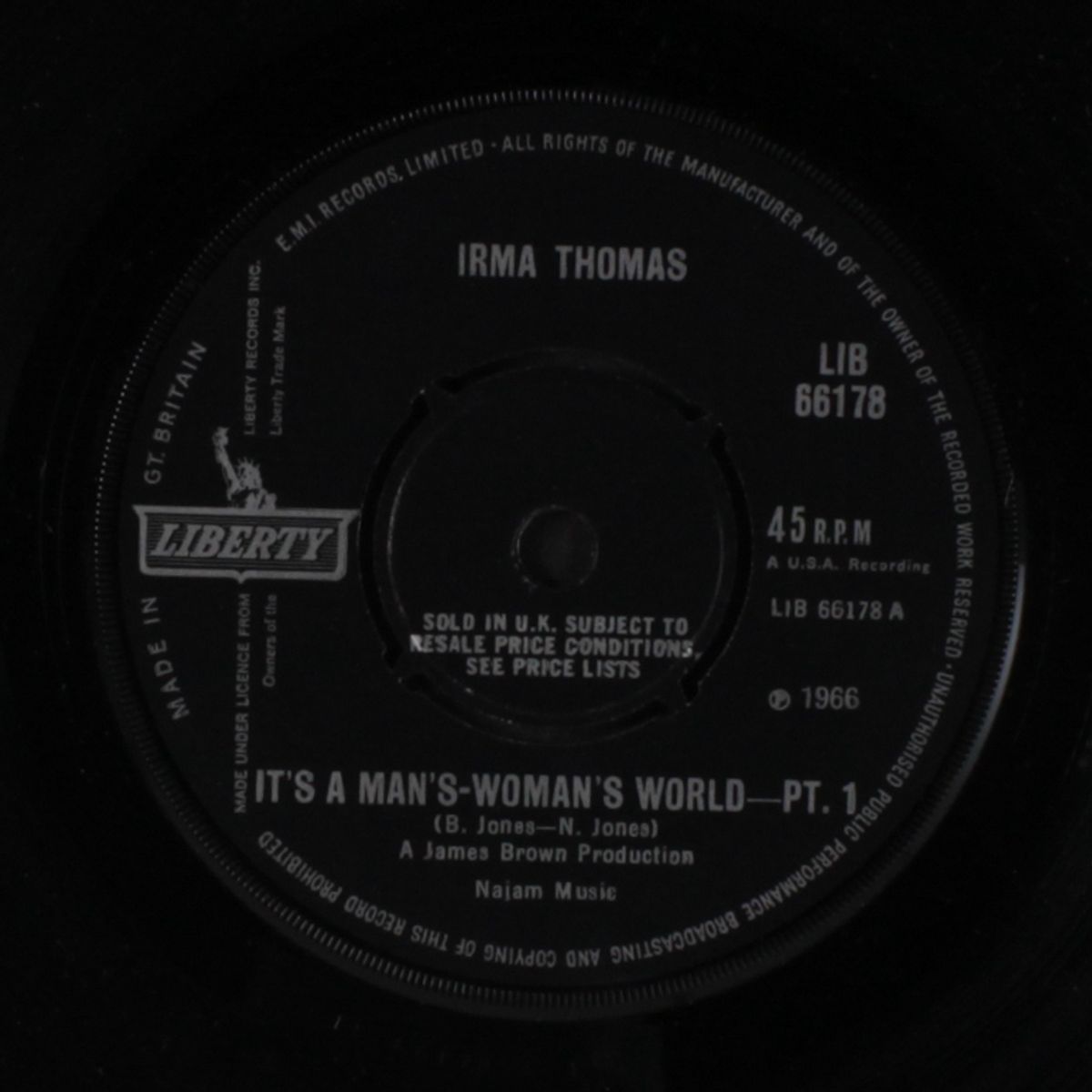 it's a man's - woman's world by IRMA THOMAS