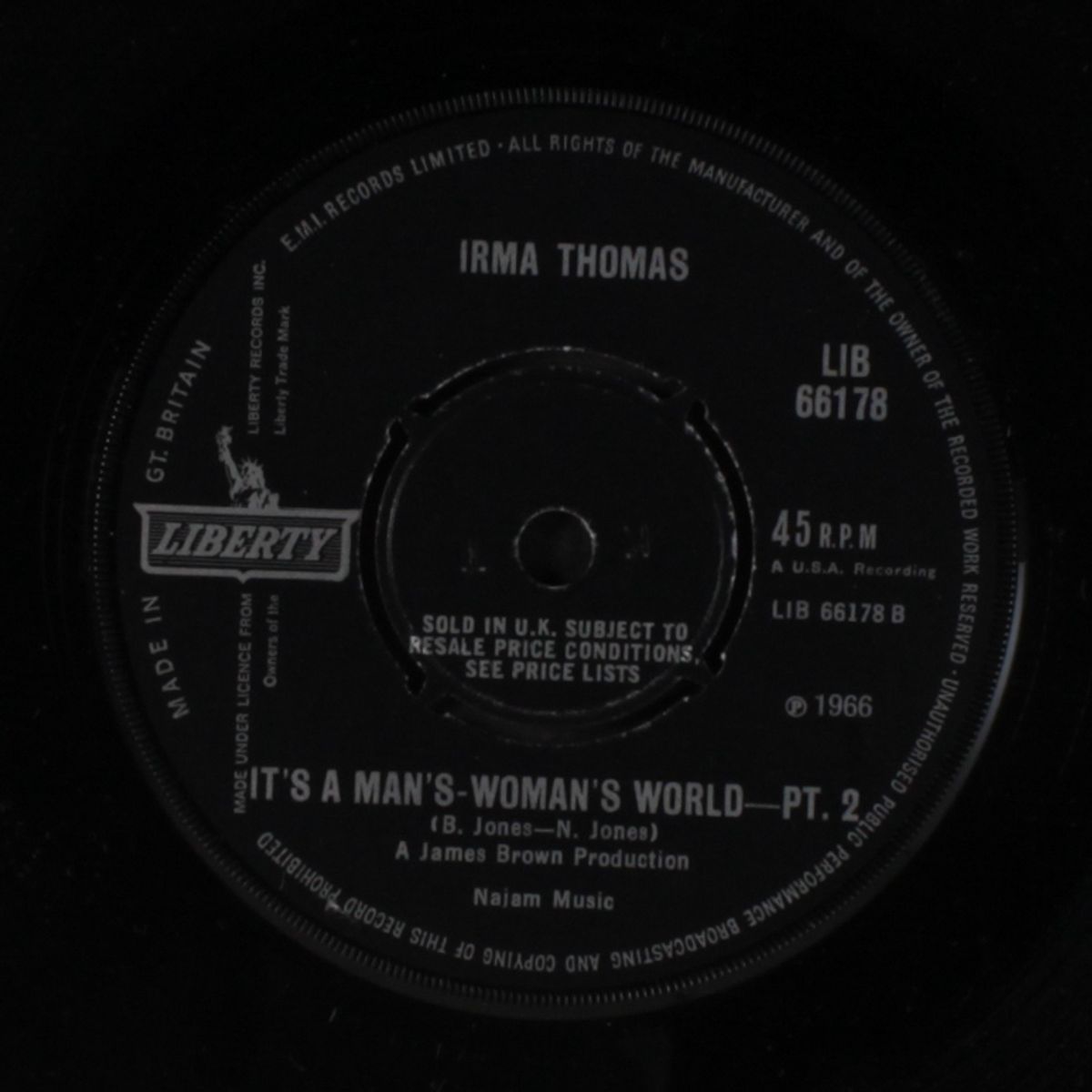 it's a man's - woman's world by IRMA THOMAS