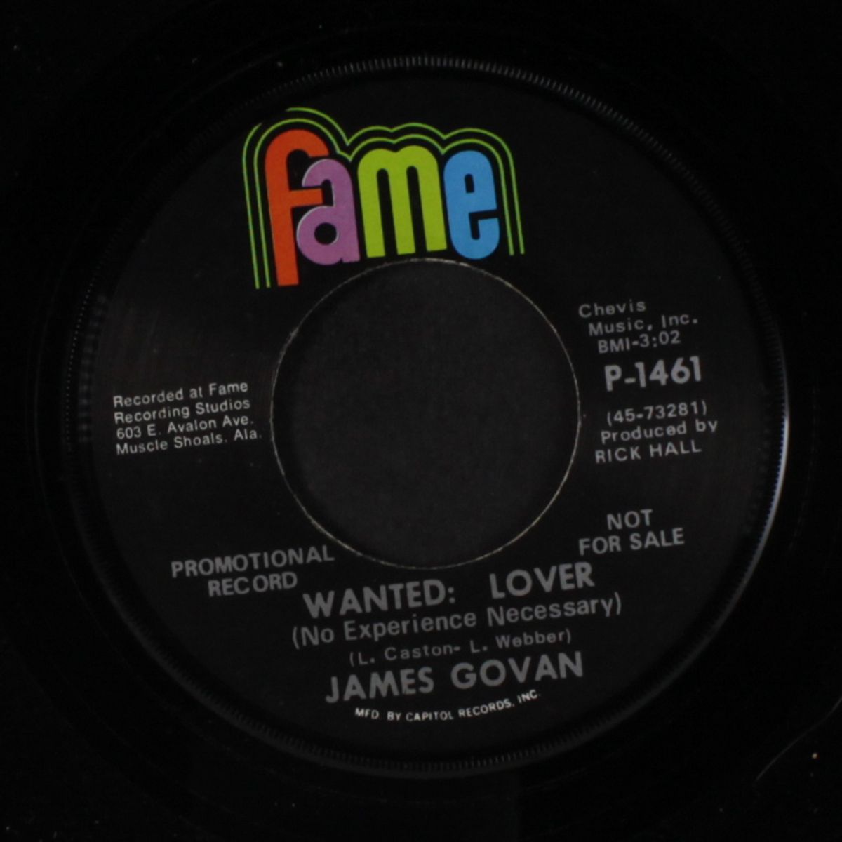 wanted: lover / jambolyia by JAMES GOVAN