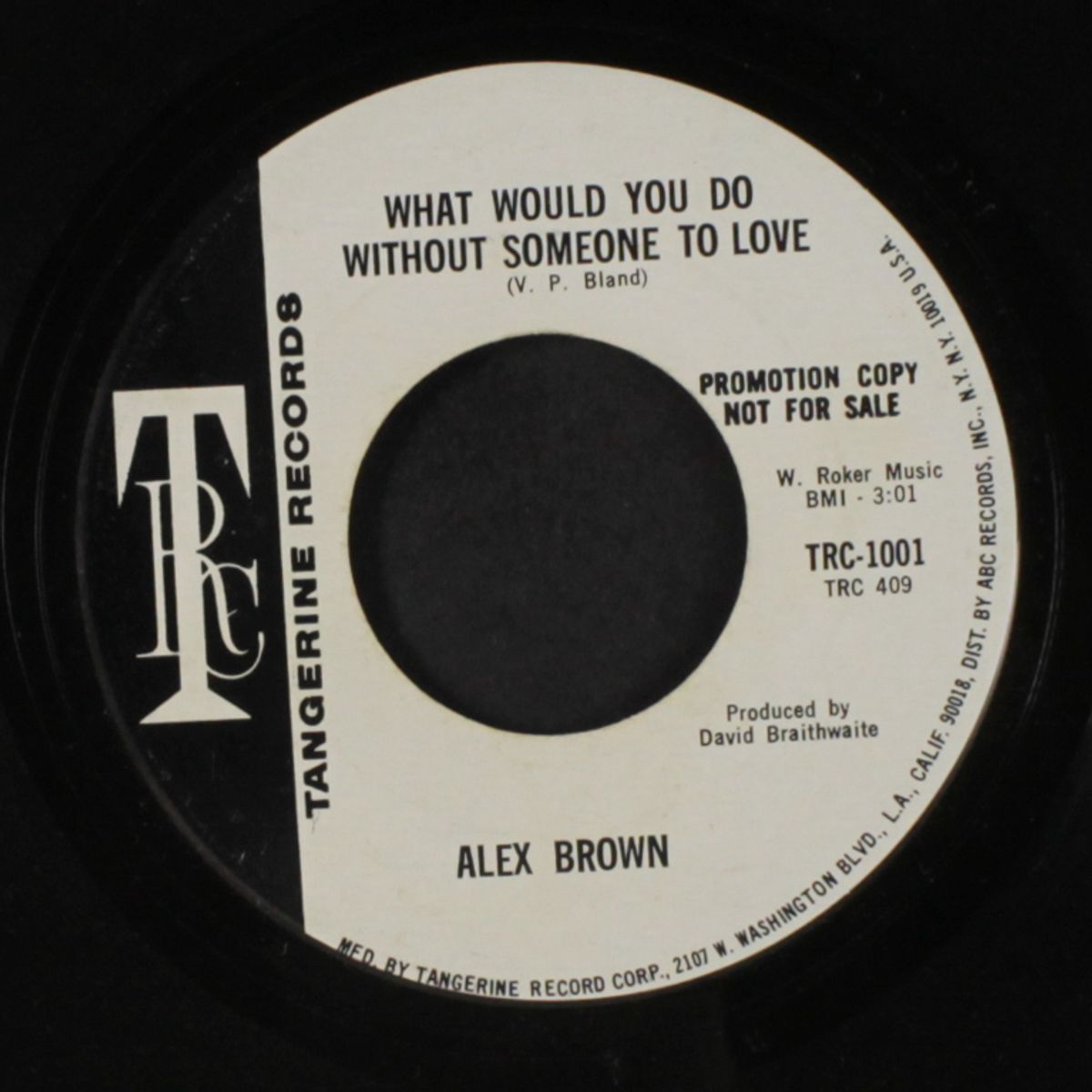 i'm in love / what would you do without someone to love by ALEX BROWN