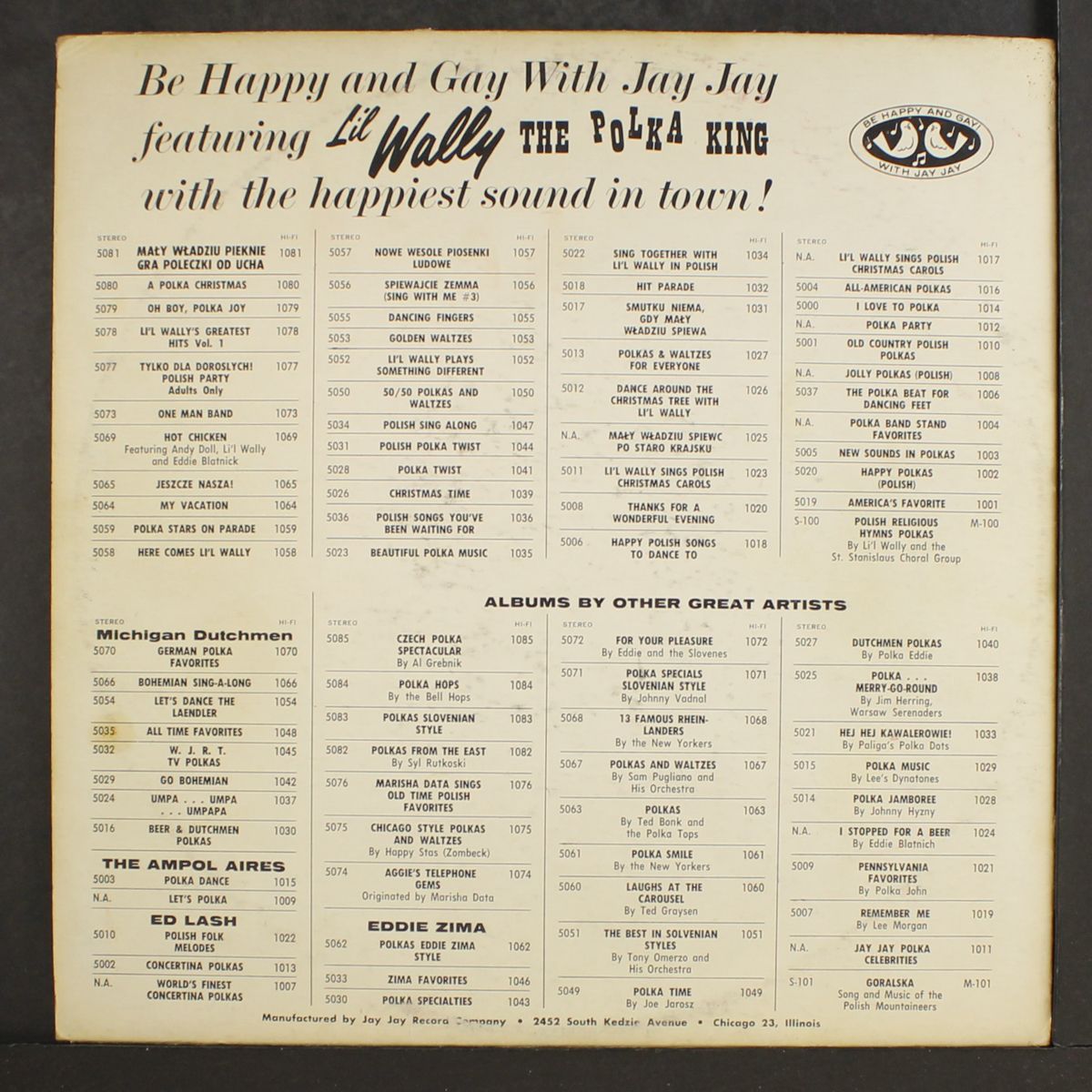 polka specialties by EDDIE ZIMA
