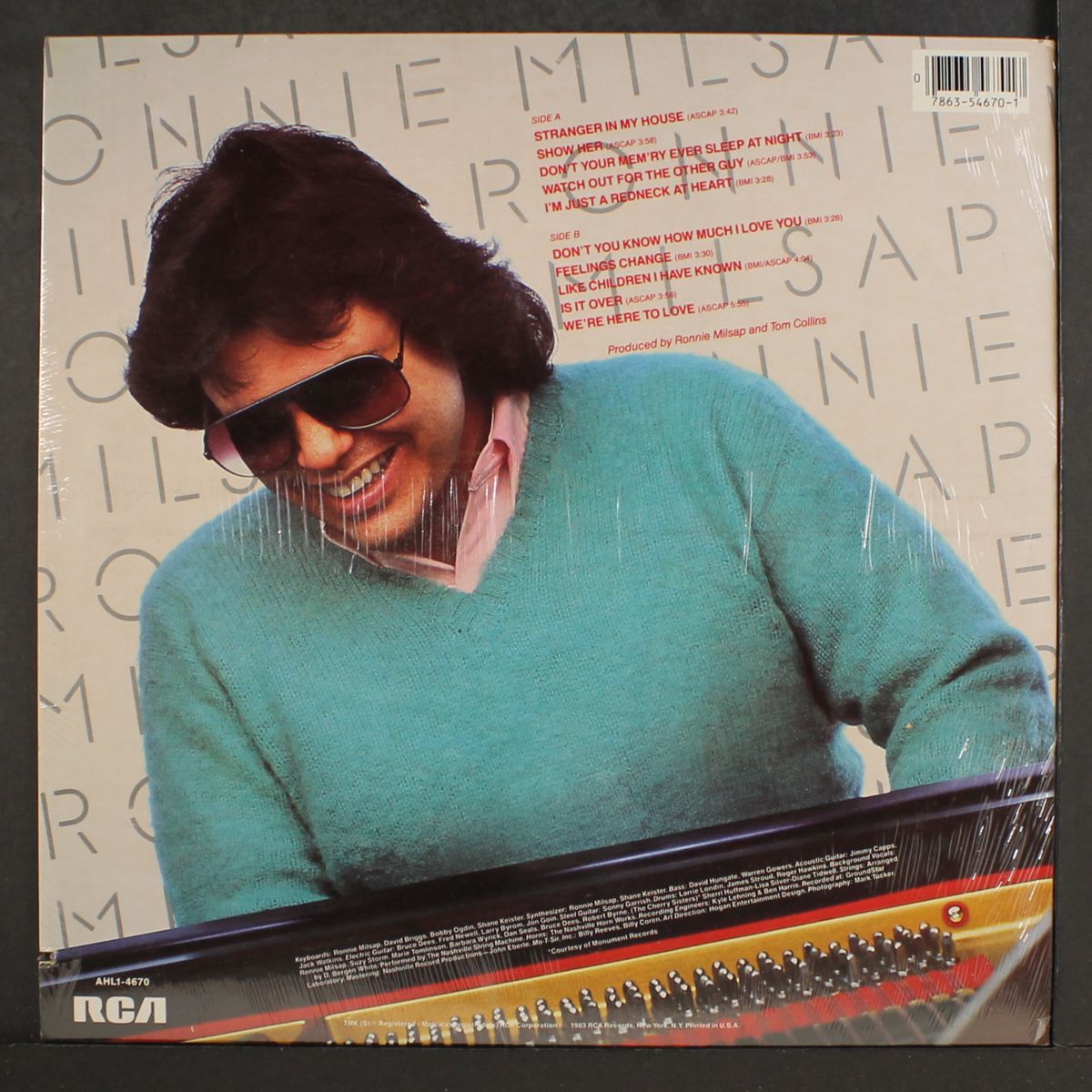 keyed up by RONNIE MILSAP