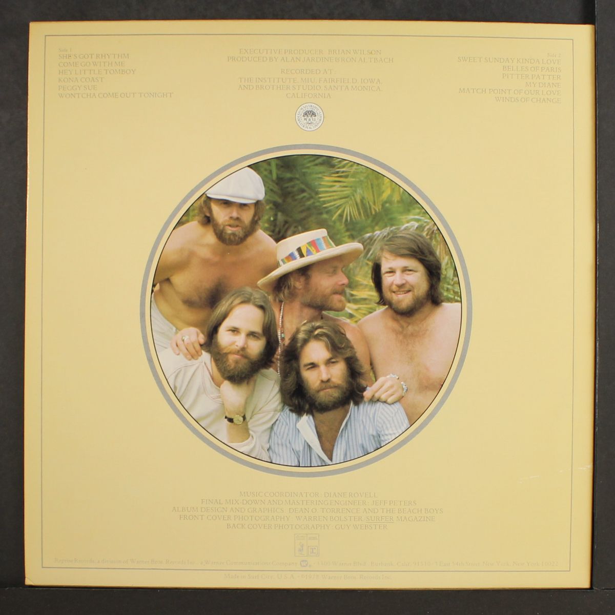 m.i.u. album by BEACH BOYS