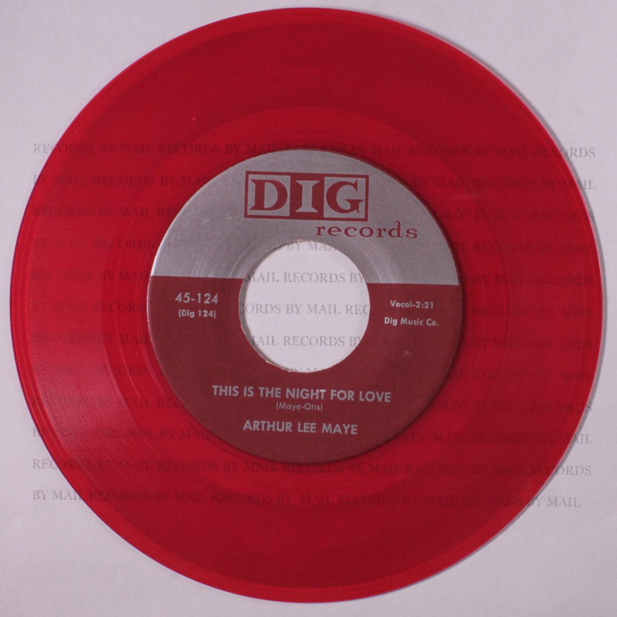 this is the night for love / honey, honey by ARTHUR LEE MAYE