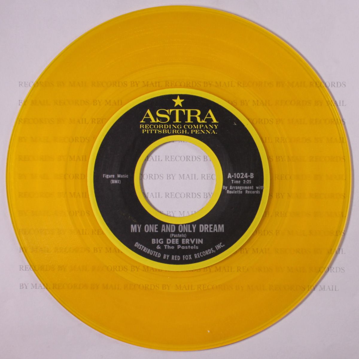 my one and only dream / i can't help it by BIG DEE ERVIN