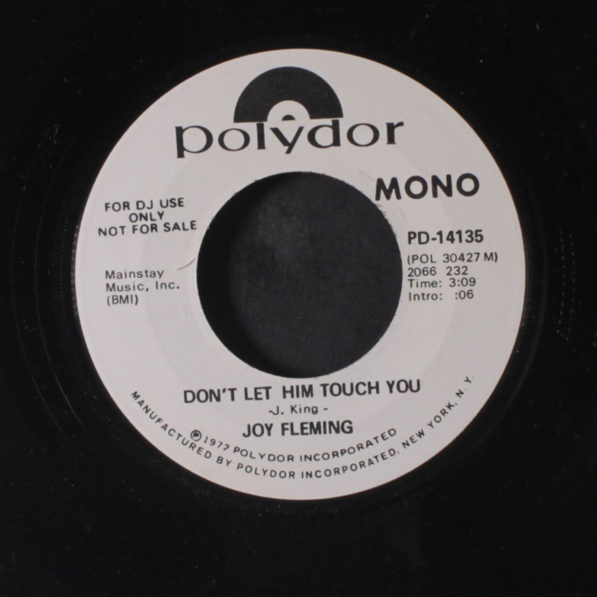 don't let him touch you / mono by JOY FLEMING
