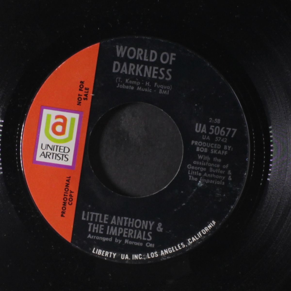 world of darkness / same by LITTLE ANTHONY & IMPERIALS