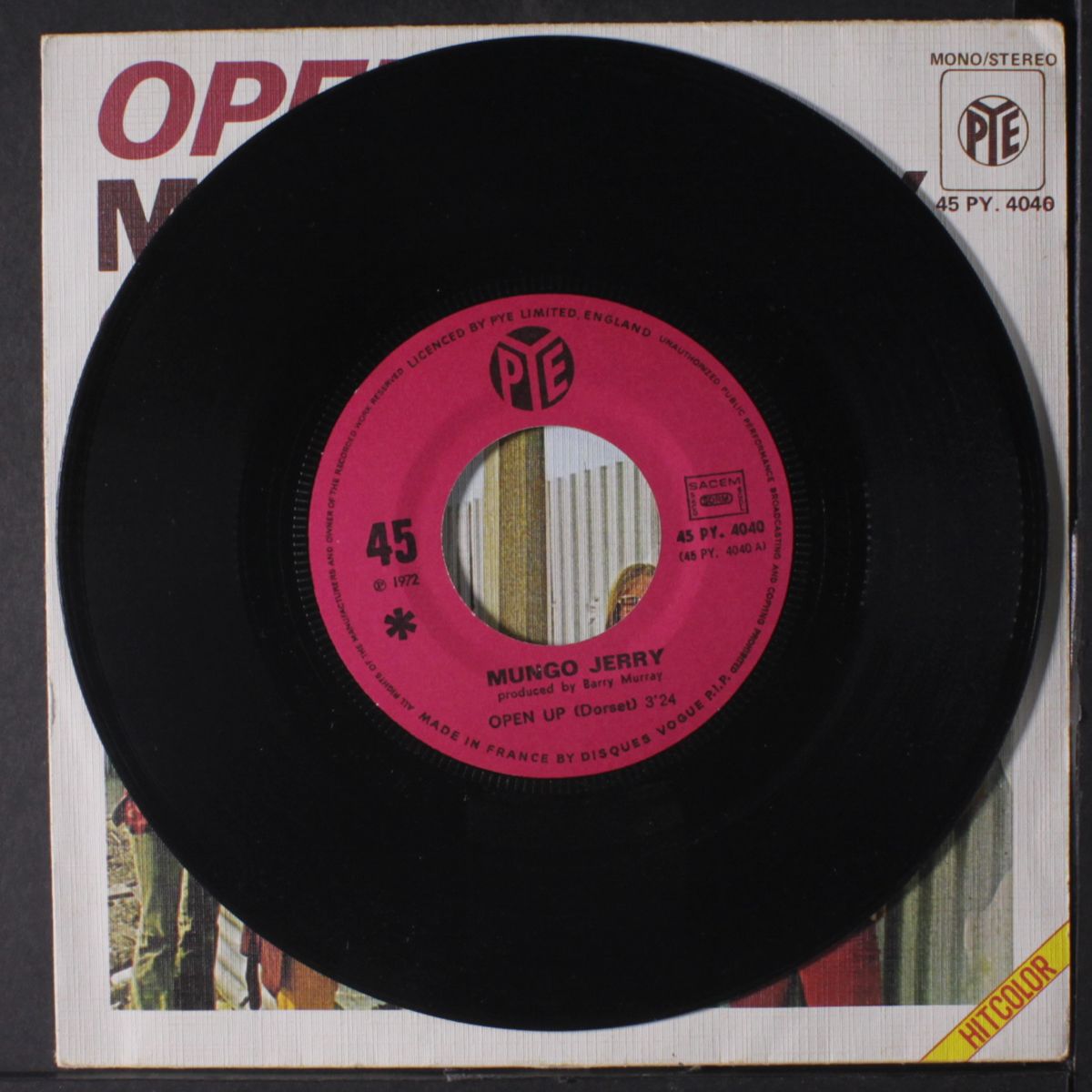 open up / going back home by MUNGO JERRY