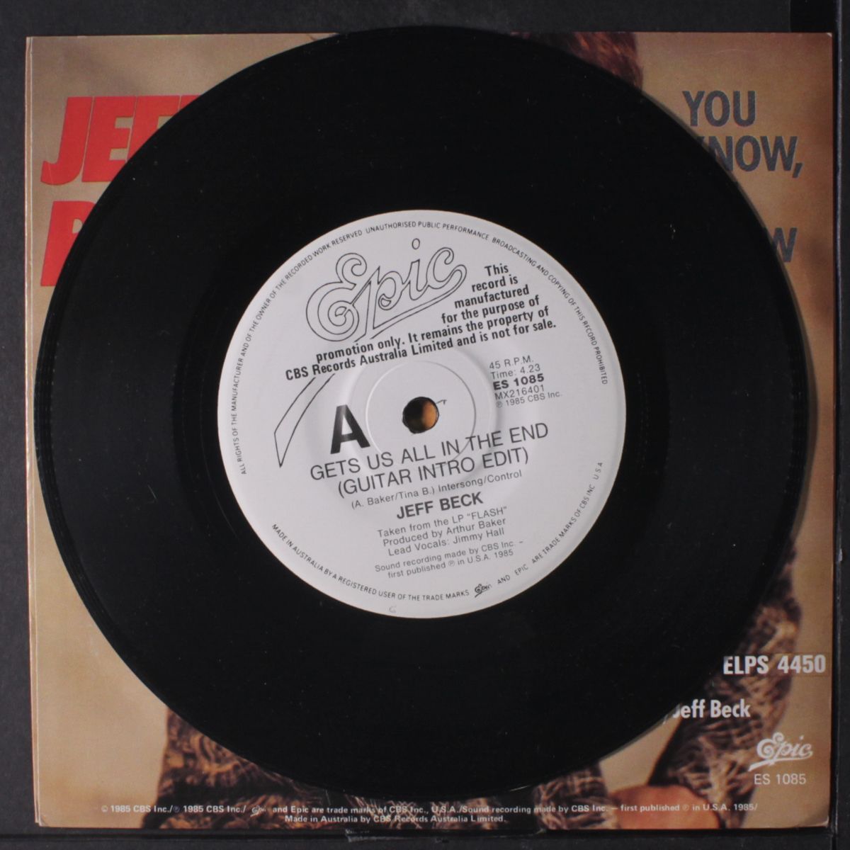 you know, we know / gets us all in the end by JEFF BECK