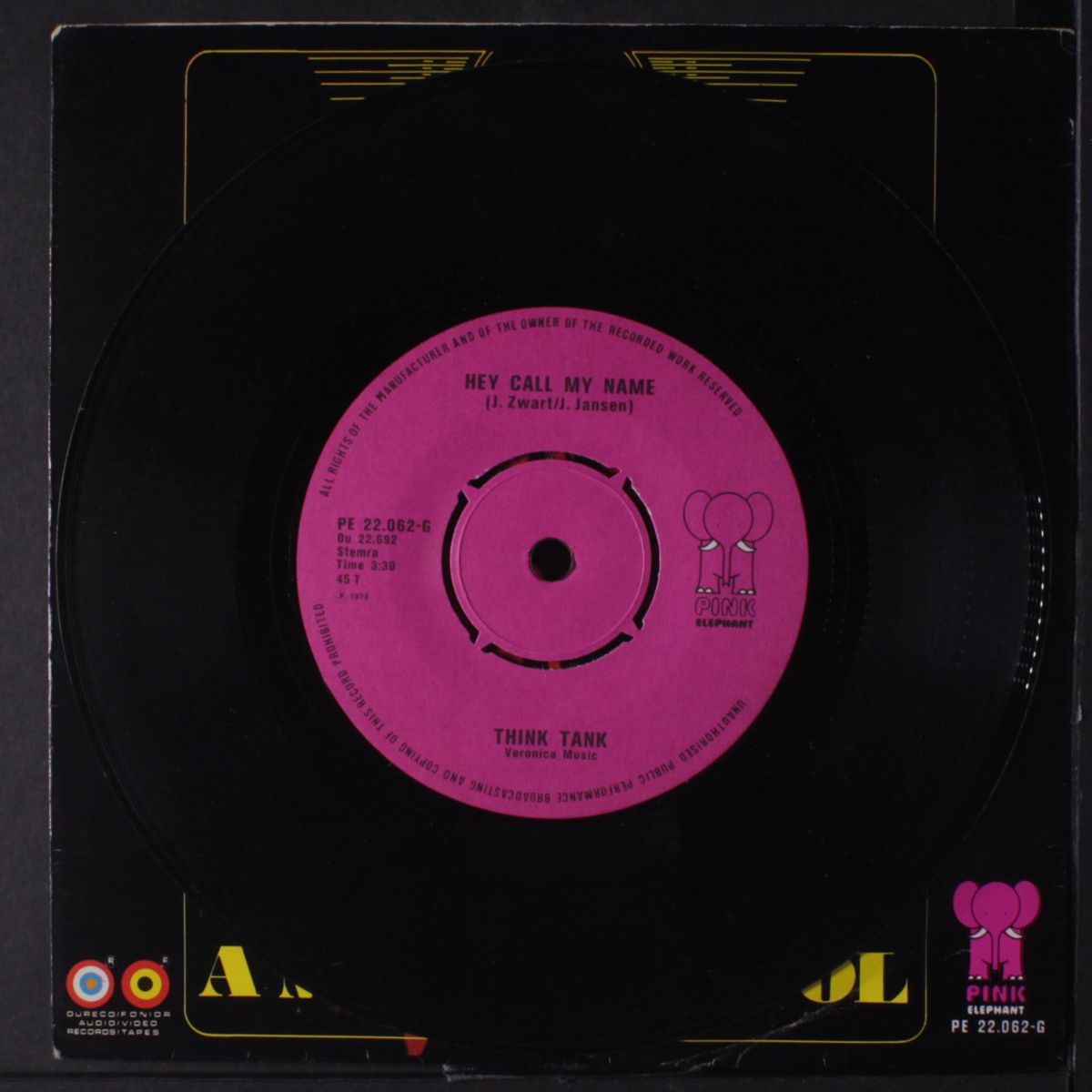 a man is a fool / hey call my name by THINK TANK