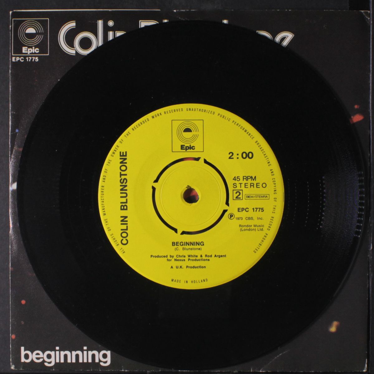 wonderful / beginning by COLIN BLUNSTONE