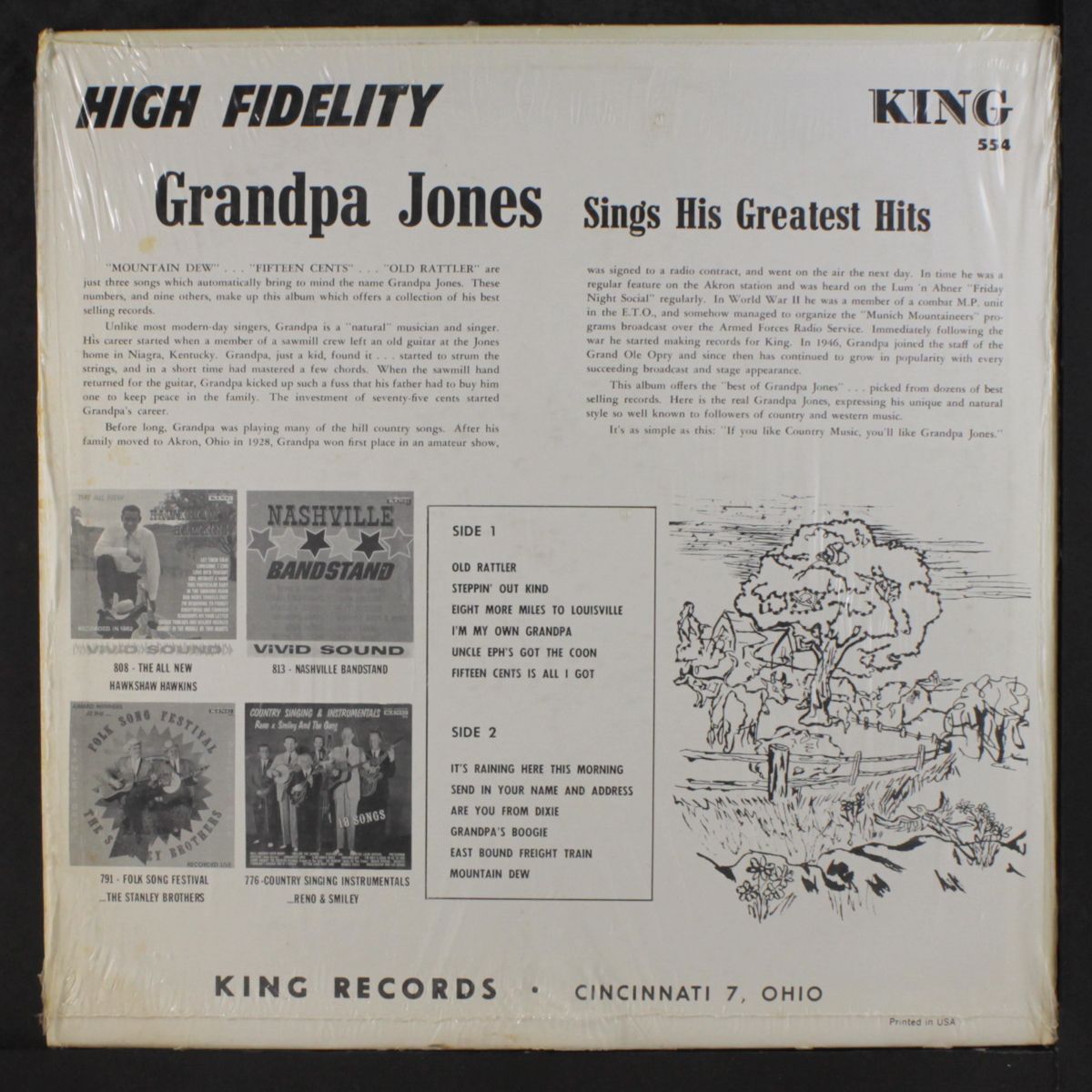 sings his greatest hits by GRANDPA JONES