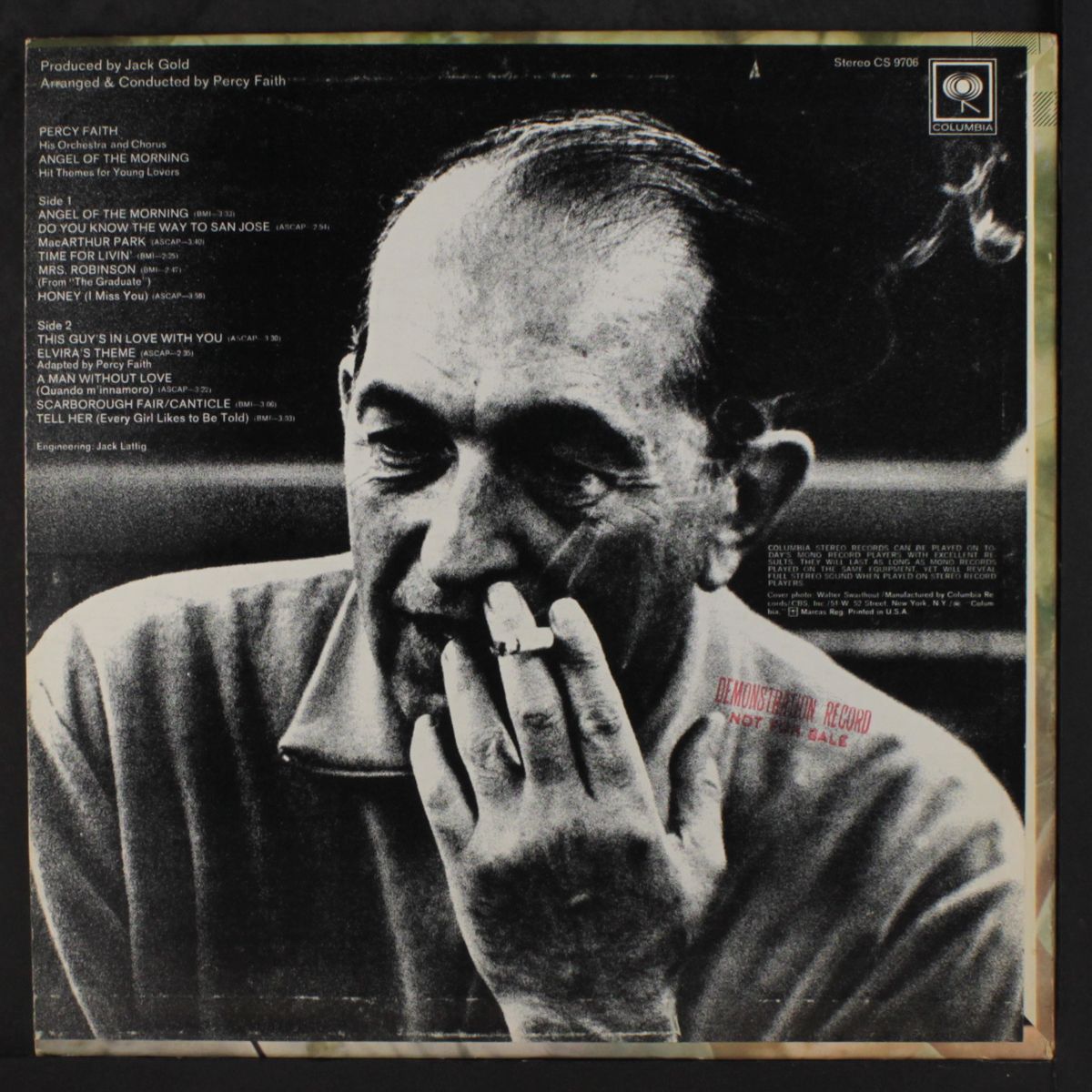 angel of the morning by PERCY FAITH