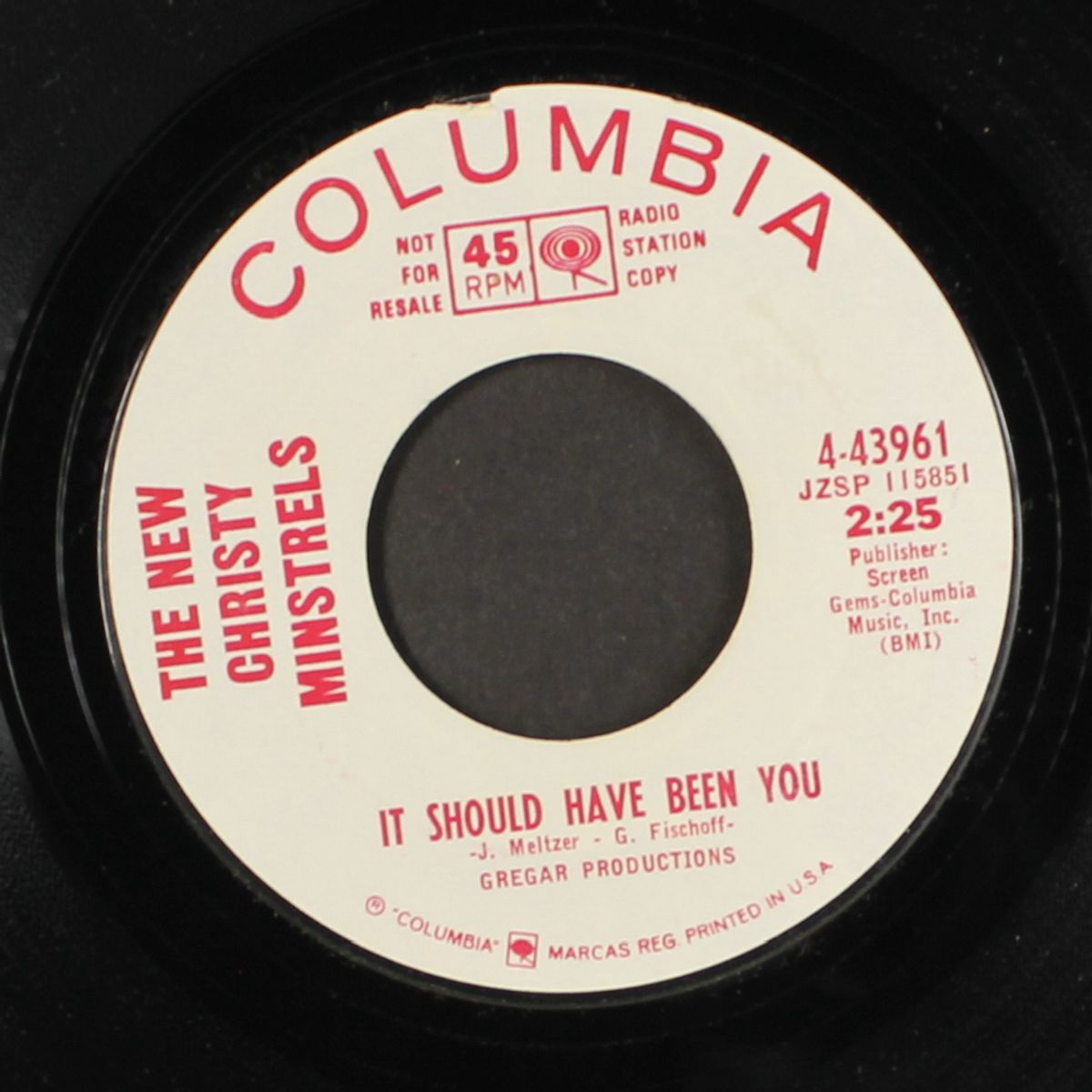 it should have been you by NEW CHRISTY MINSTRELS