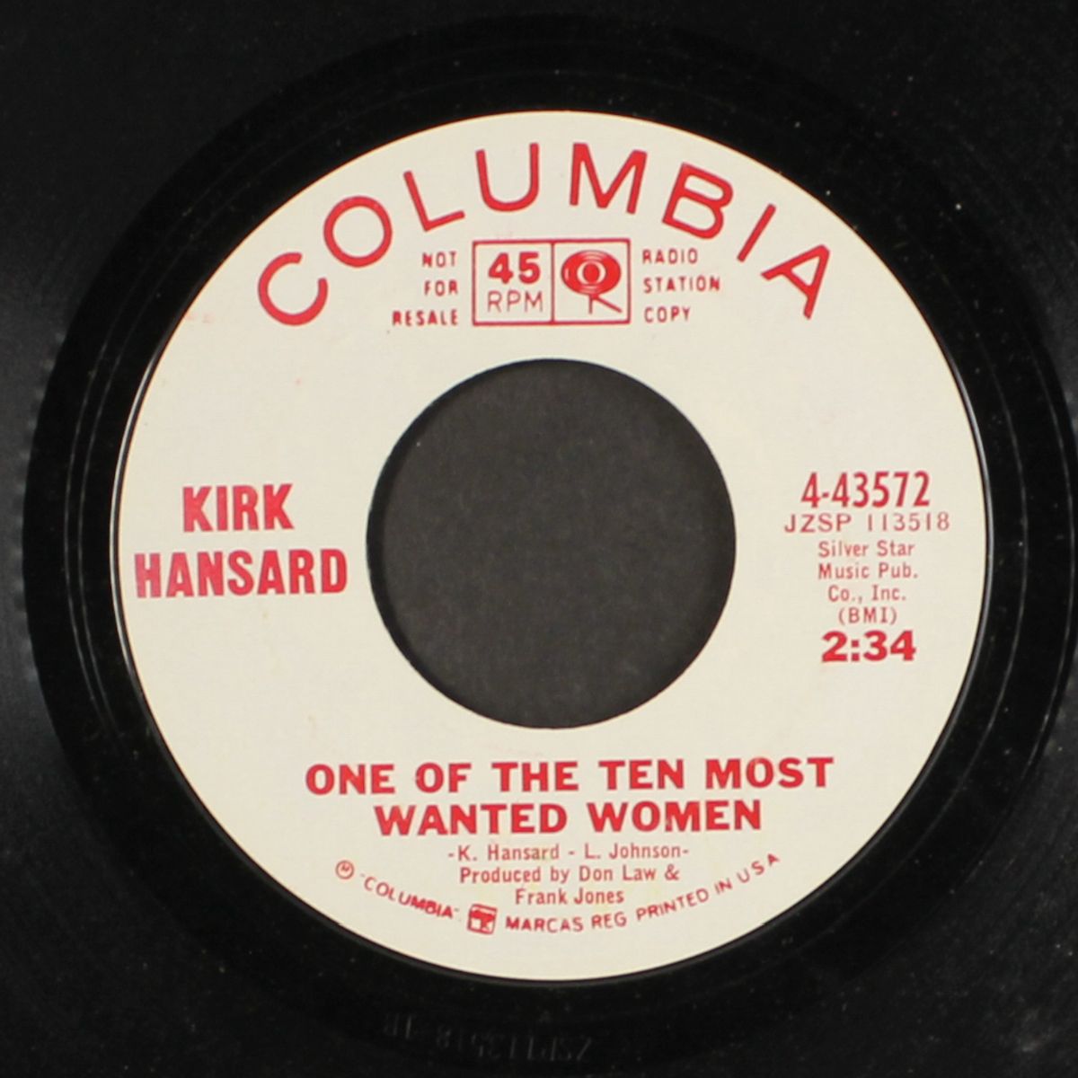 one of the ten most wanted women by KIRK HANSARD