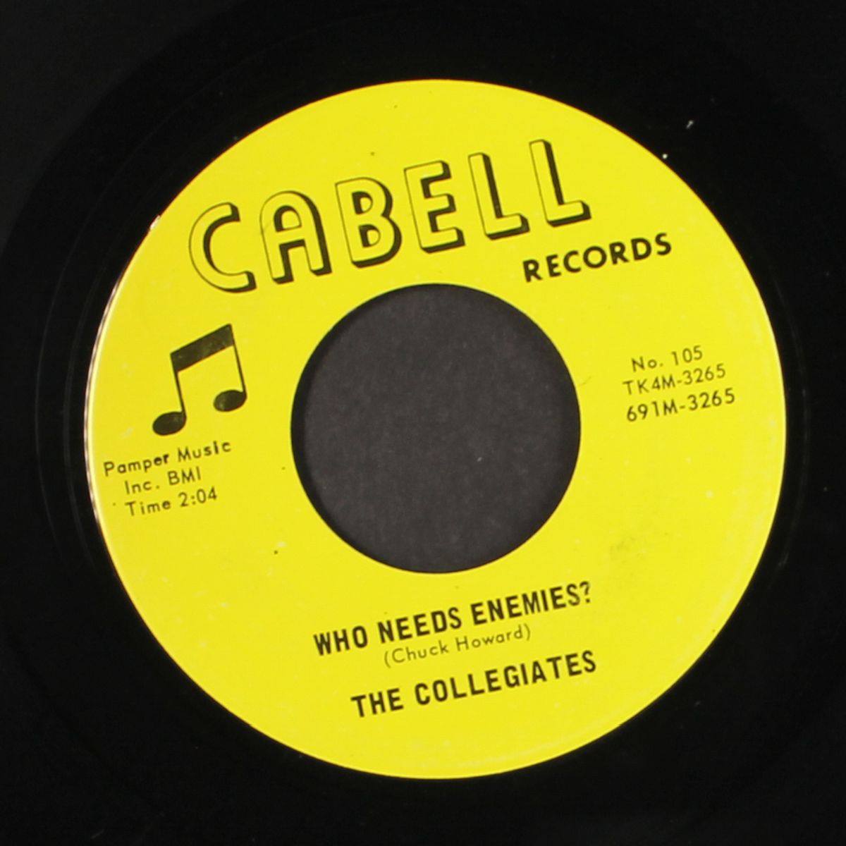 who needs enemies? by COLLEGIATES