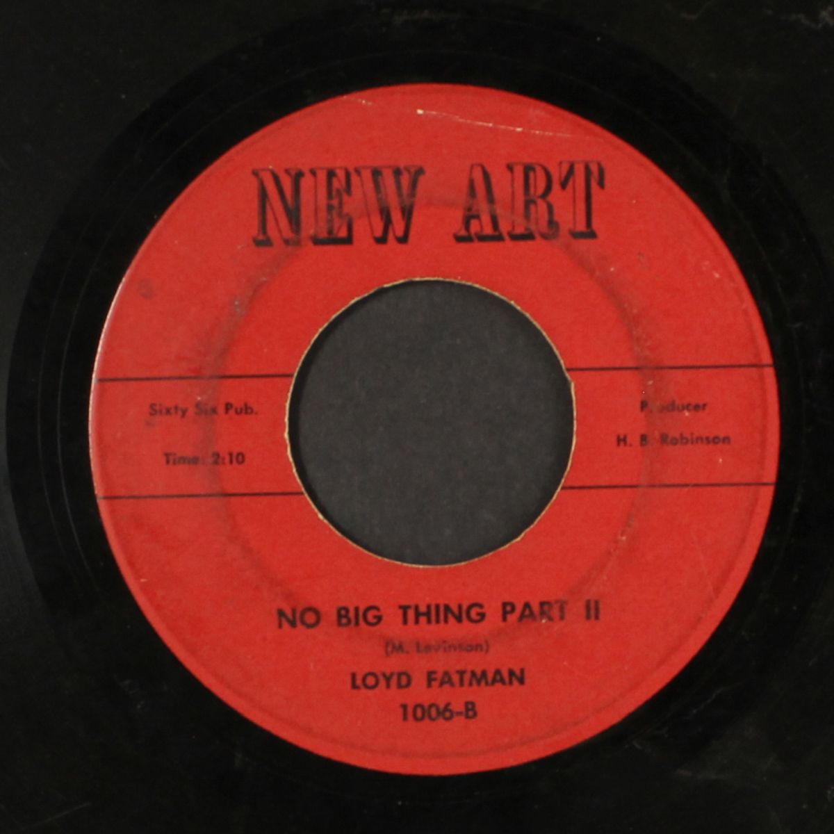 no big thing / part ii by LOYD FATMAN