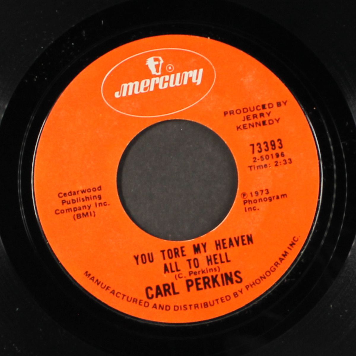 help me dream / you tore my heaven all to hell by CARL PERKINS