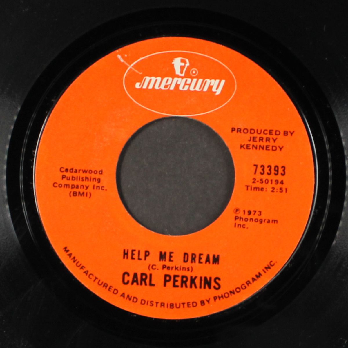 help me dream / you tore my heaven all to hell by CARL PERKINS