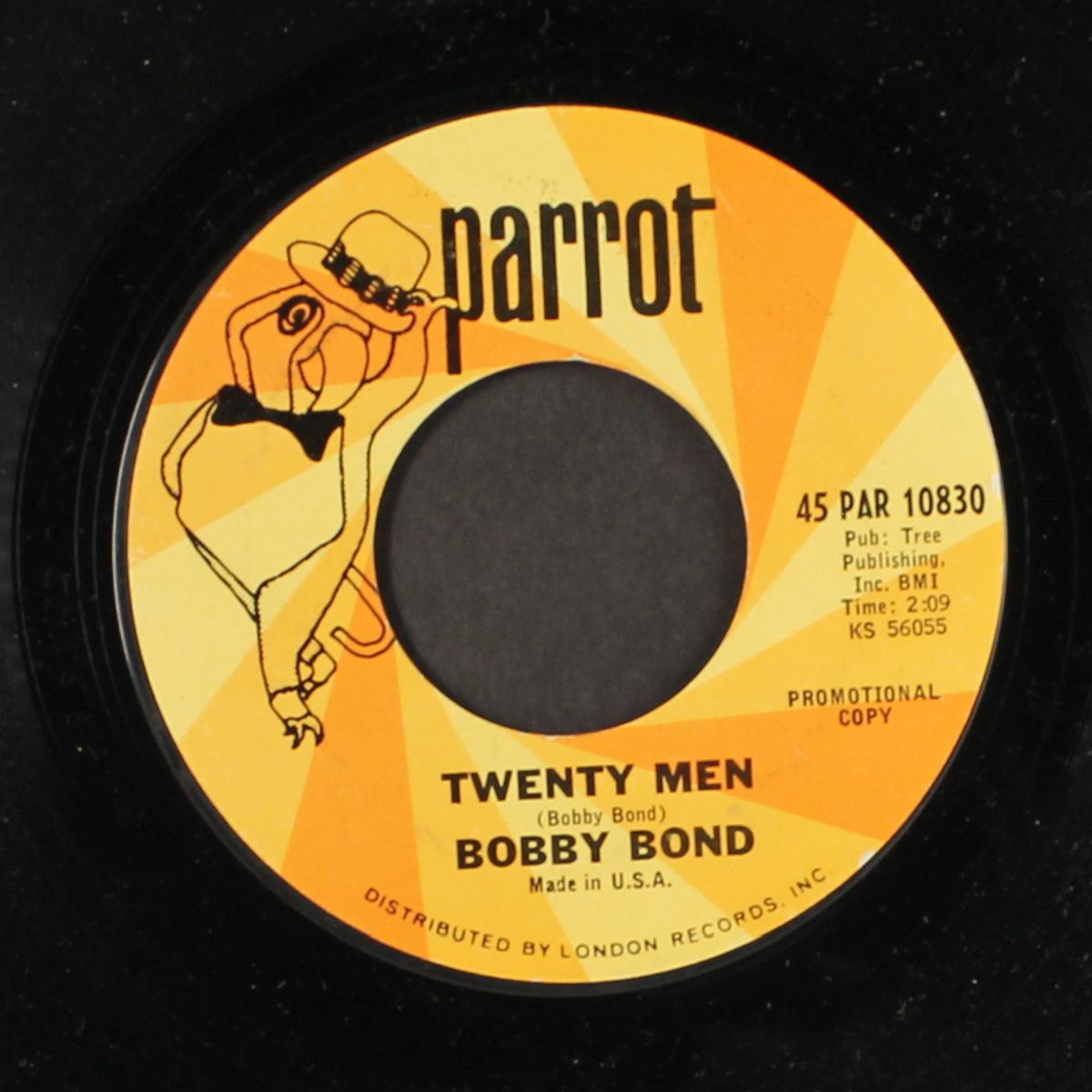 where does the road go from here / twenty men by BOBBY BOND