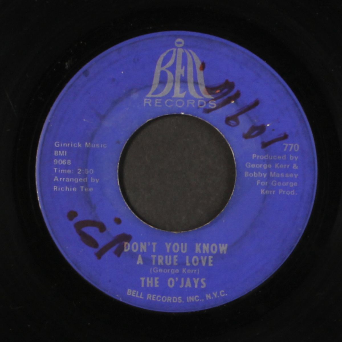 that's alright / don't you know a true love by O'JAYS
