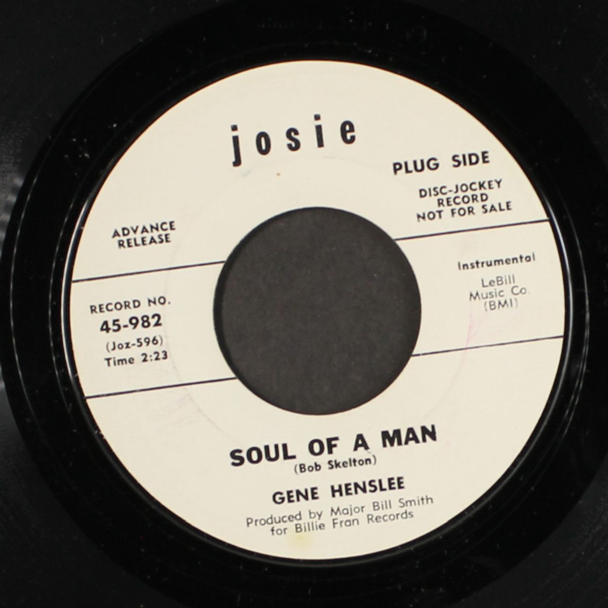 soul of a man / instro by GENE HENSLEE