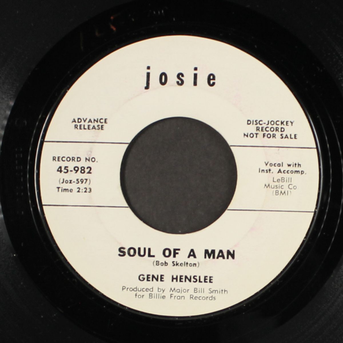soul of a man / instro by GENE HENSLEE