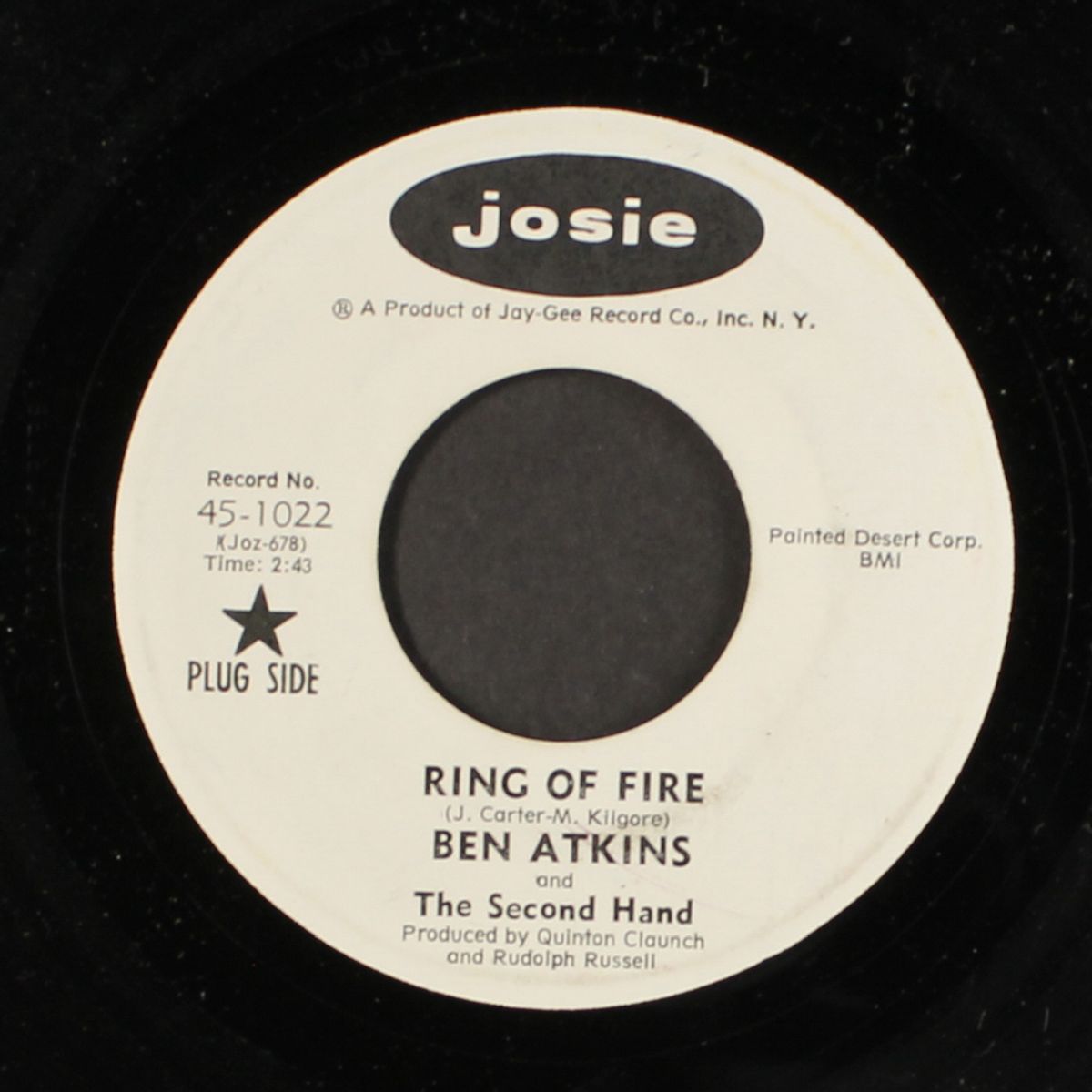 mr. pitiful / ring of fire by BEN ATKINS