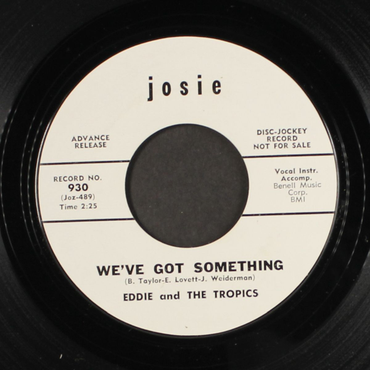 we've got something / don't monkey with another monkey's monkey by EDDIE & TROPICS
