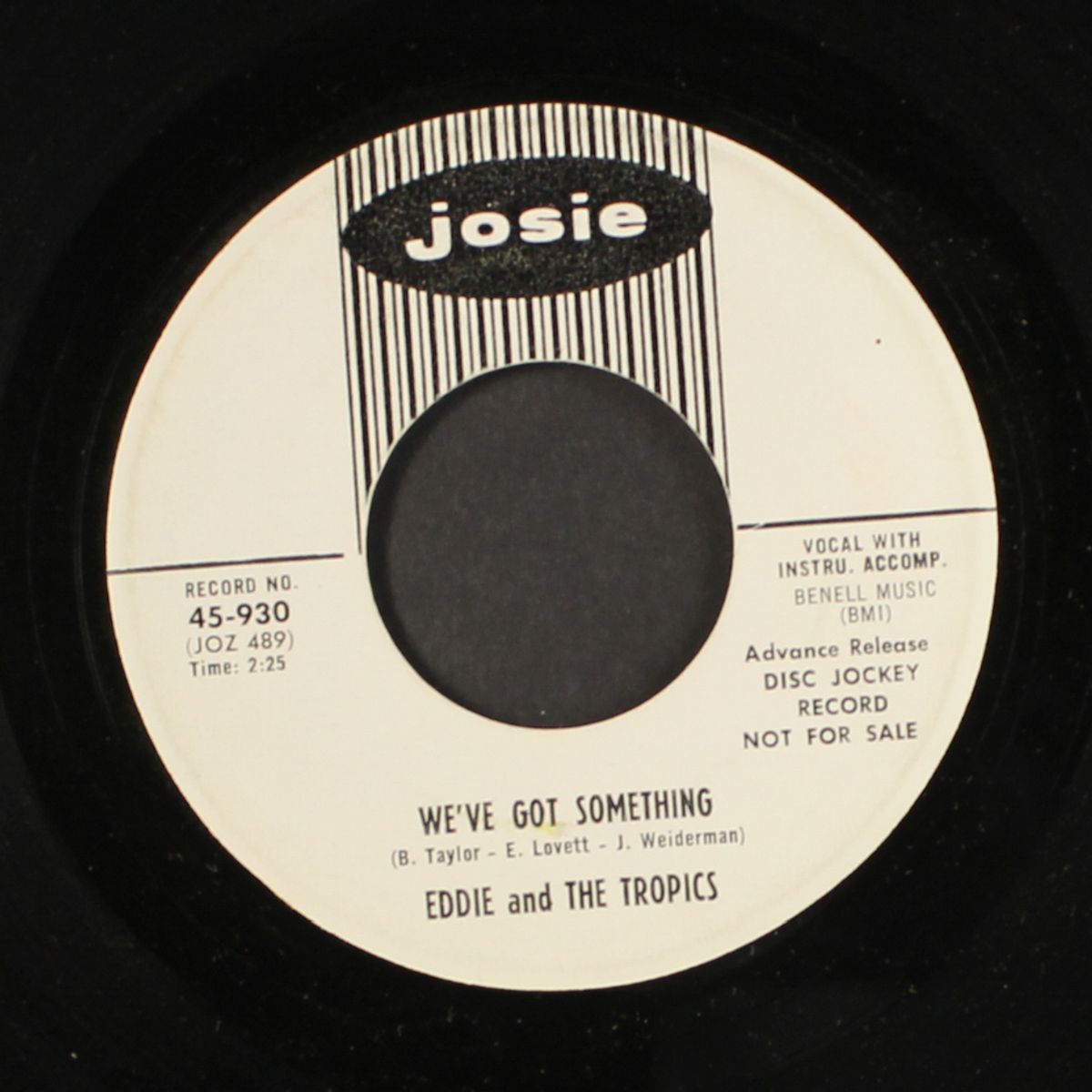 we've got something / don't monkey with another monkey's monkey by EDDIE & TROPICS