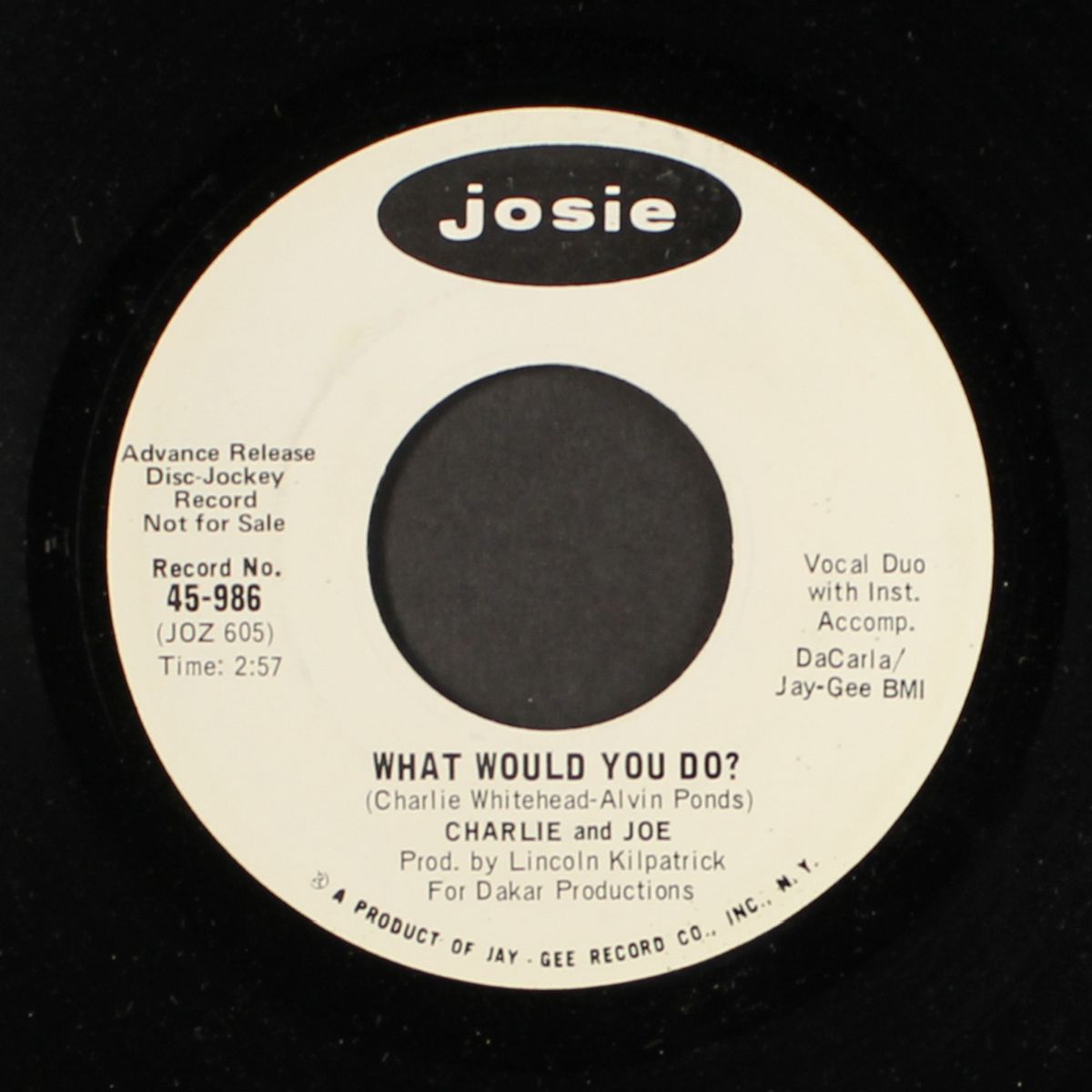 what would you do? / soul introduction by CHARLIE & JOE