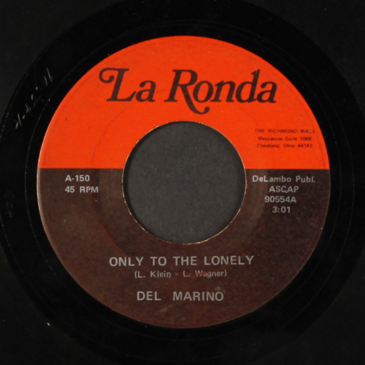 you're too much in love / only to the lonely by DEL MARINO