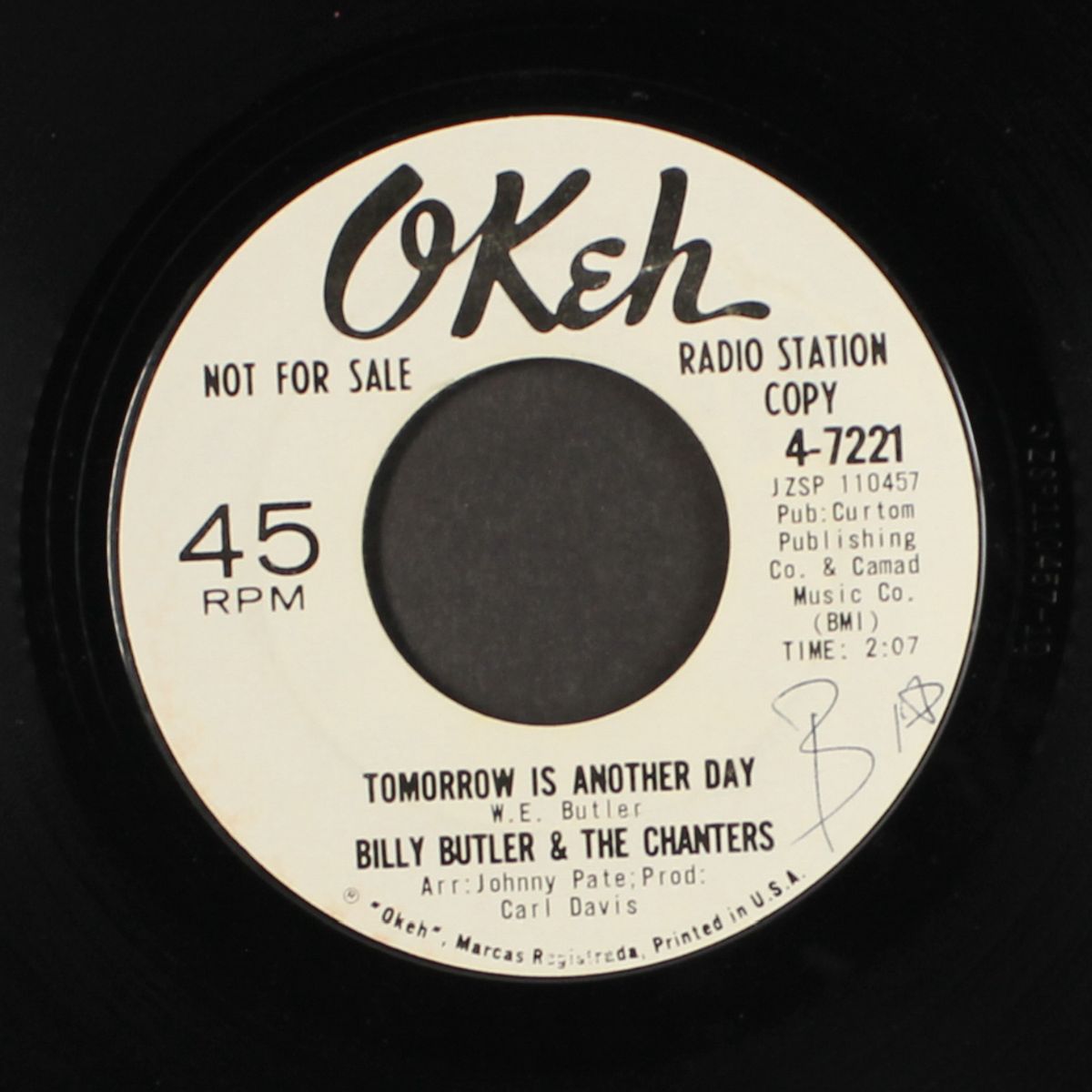 i can't work no longer by BILLY BUTLER & CHANTERS