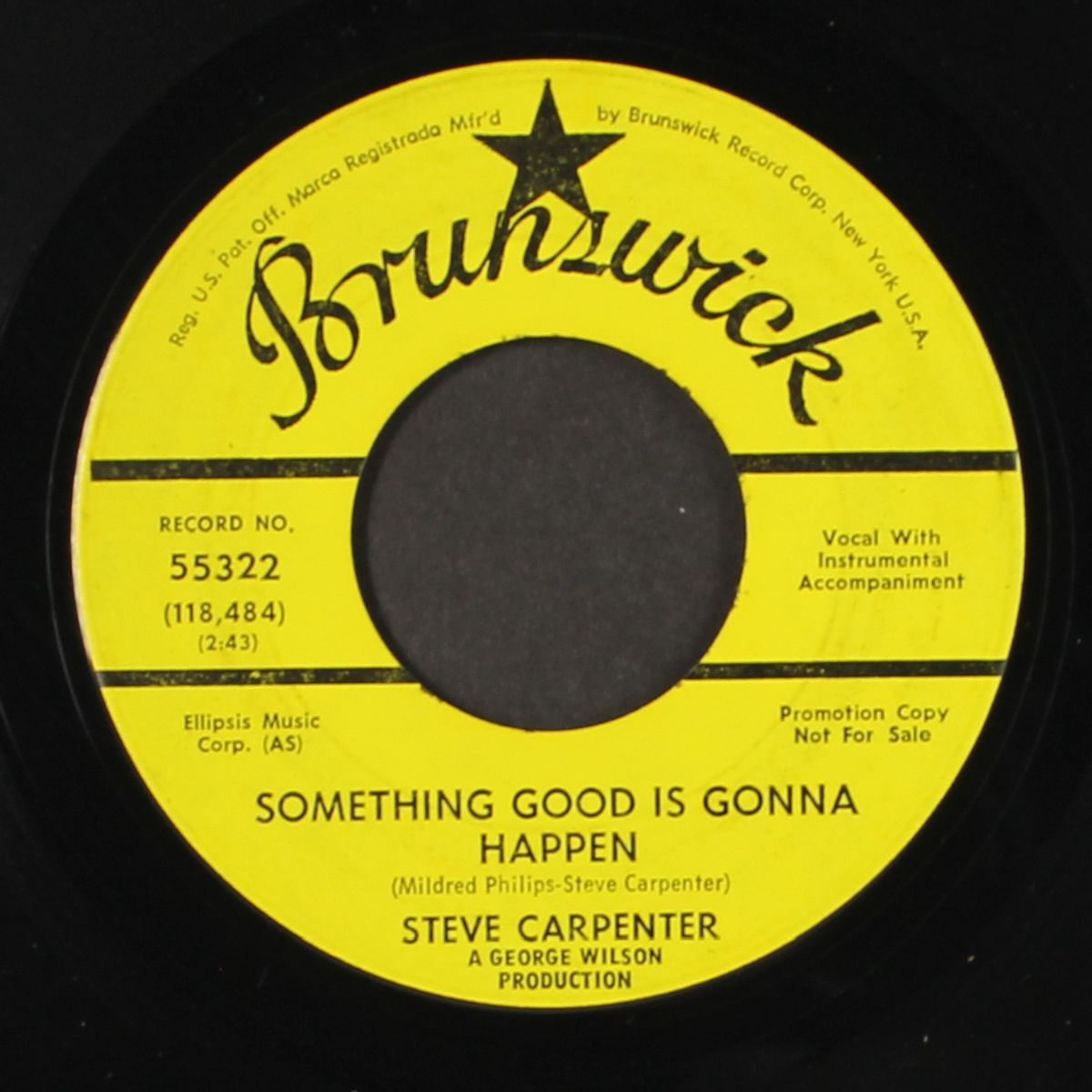 something good is gonna happen / you're putting me on by STEVE CARPENTER