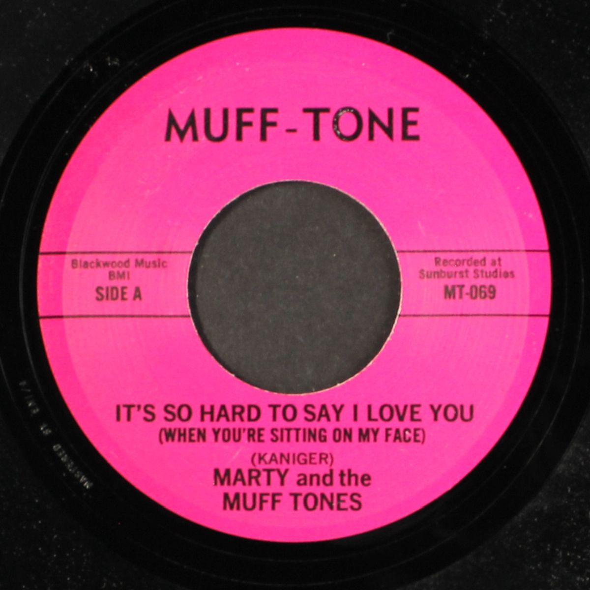 it's so hard to say i love you by MARTY & MUFF TONES