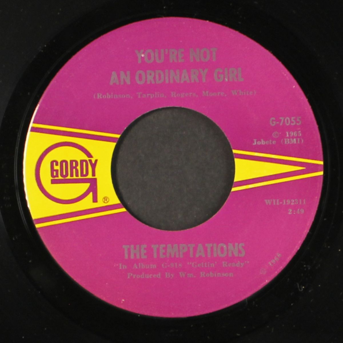 you're not an ordinary girl / beauty is only skin deep by TEMPTATIONS