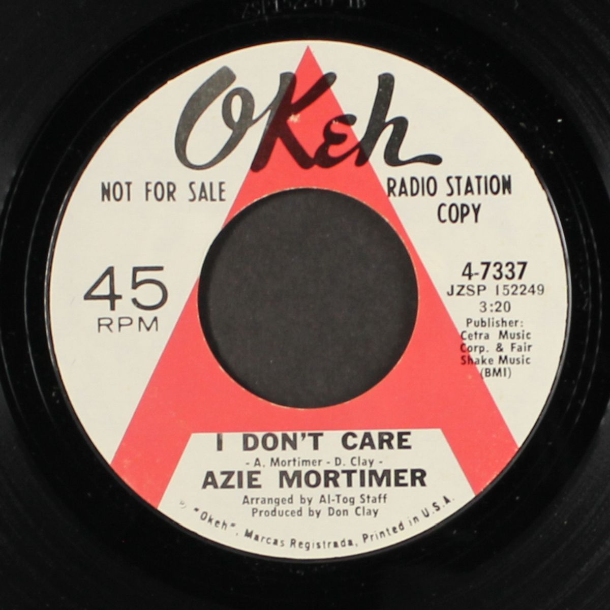 prove it / i don't care by AZIE MORTIMER