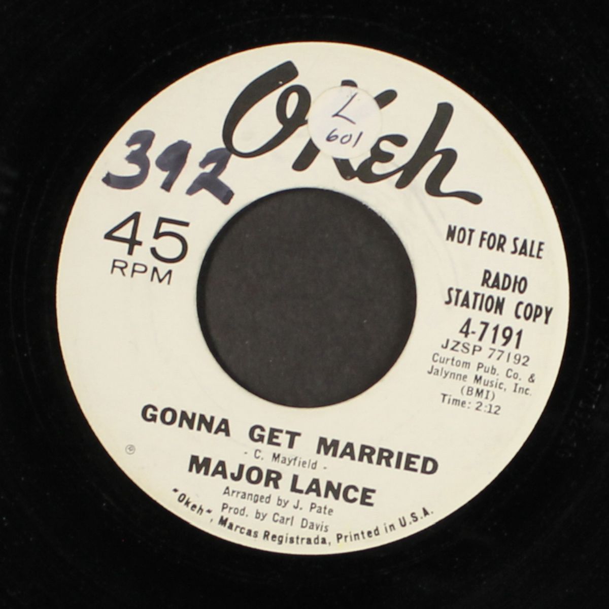 the matador / gonna get married by MAJOR LANCE