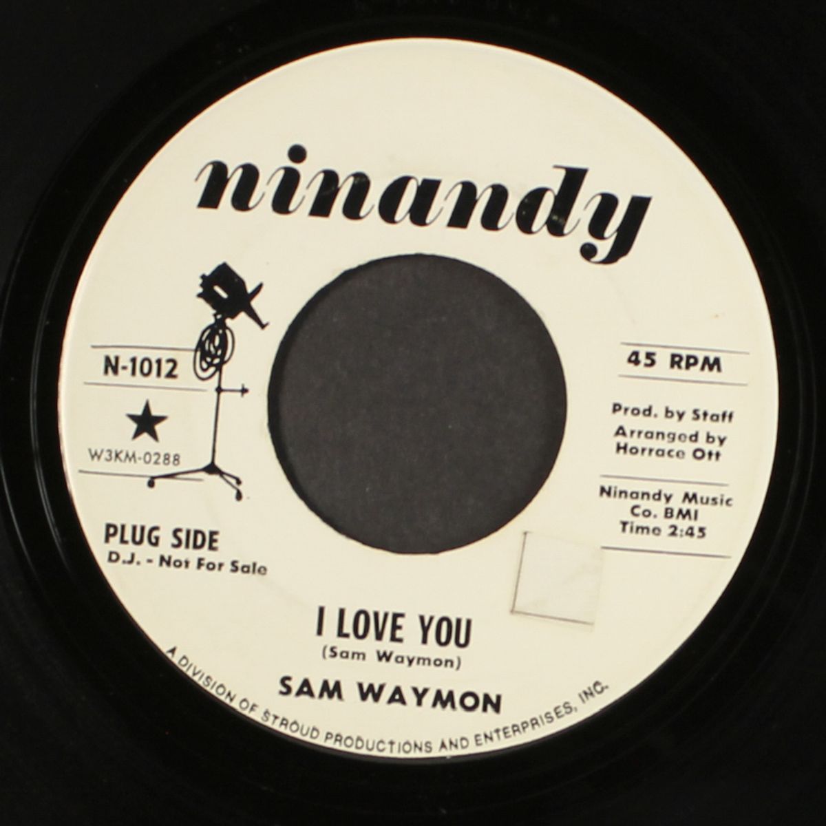 you can count on me / i love you by SAM WAYMON