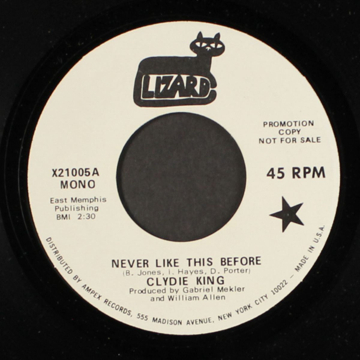 never like this before / the long and winding road by CLYDIE KING