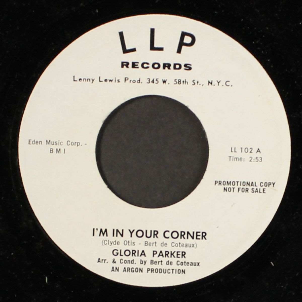 why can't we get together / i'm in your corner by GLORIA PARKER