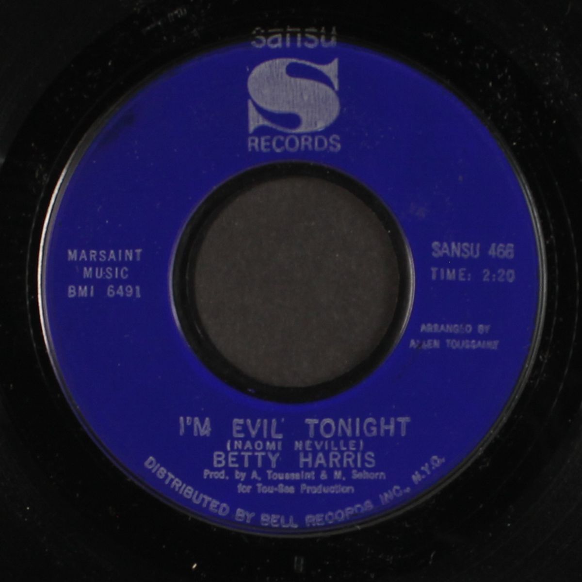 i'm evil tonight / nearer to you by BETTY HARRIS